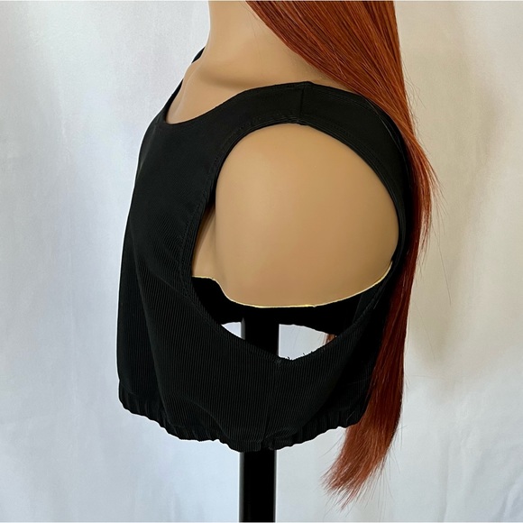 Very Pretty 28” Ombre Copper Color Premium Fiber Lace Front Wig - Picture 7 of 9